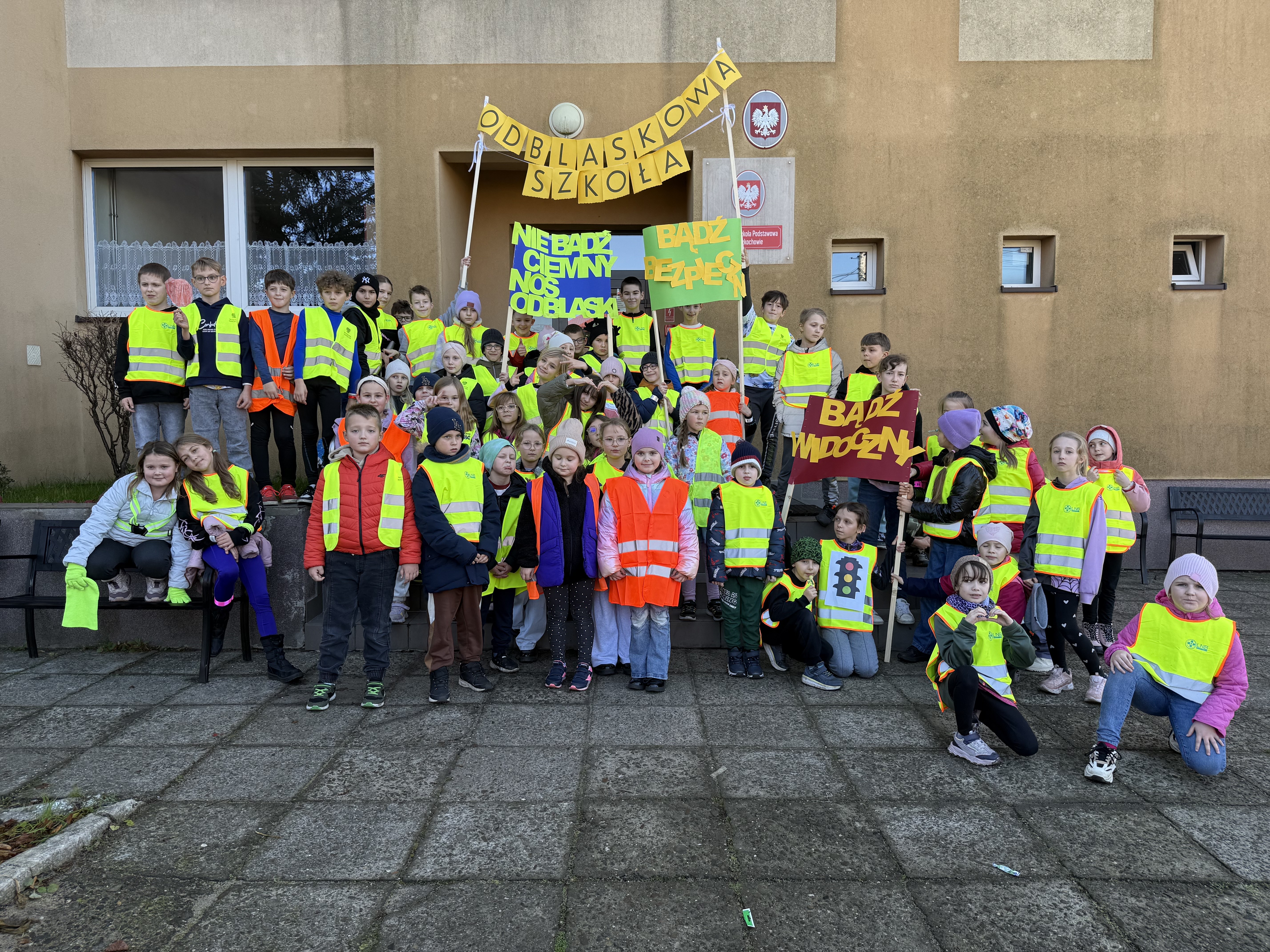 Jesienny bieg w ramach akcji „Odblaskowa Szkoła”